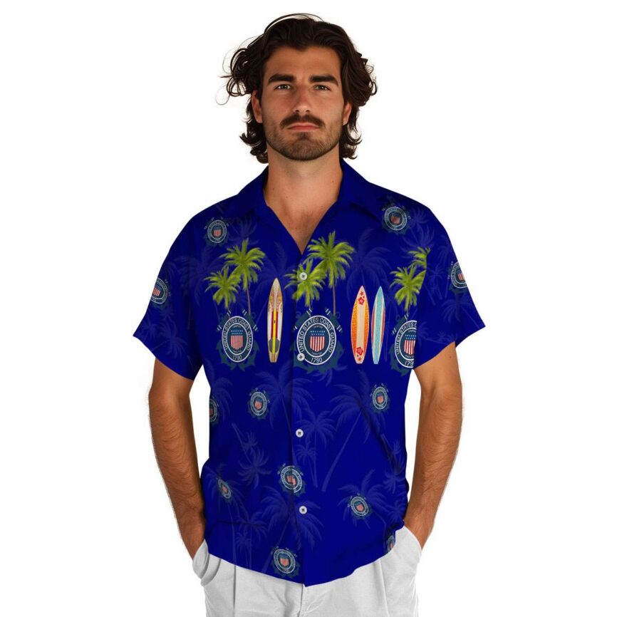 Coast Guard Island Theme Hawaiian Shirt New Arrival