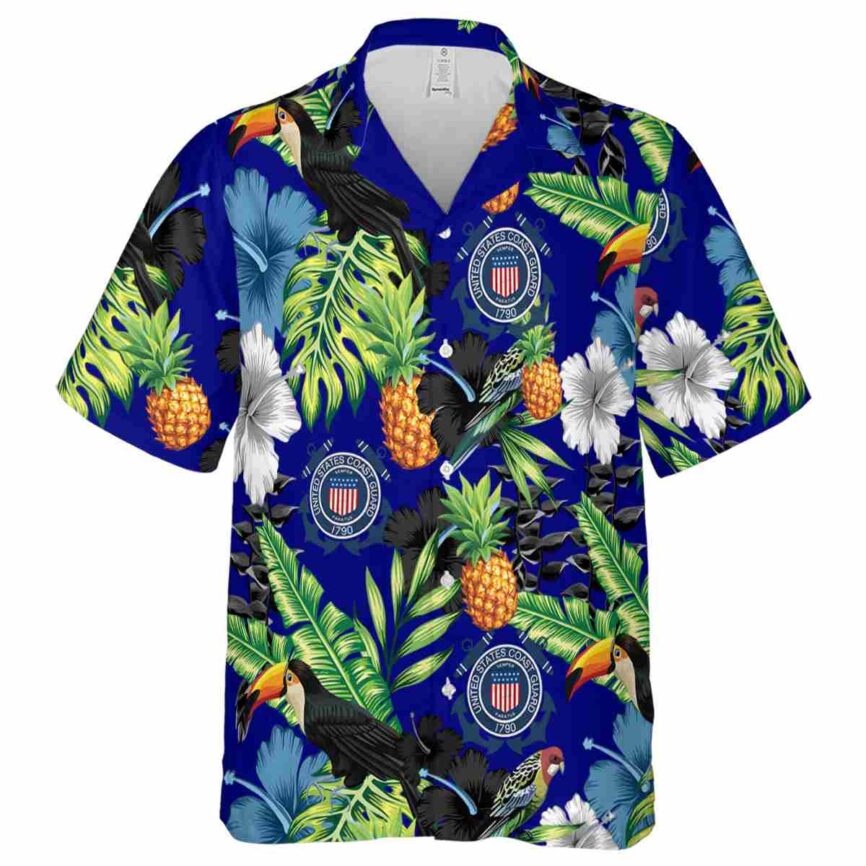 Coast Guard Leafy Toucan Hawaiian Shirt Fashion forward