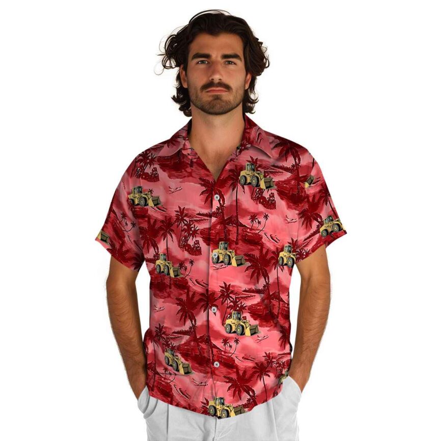 Construction Island Beach Hawaiian Shirt New Arrival