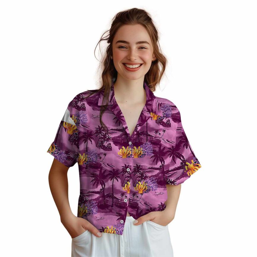 Coral Island Beach Hawaiian Shirt Top rated