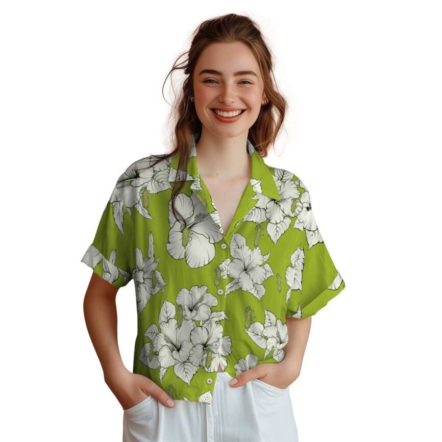 Corn Hibiscus Flower Hawaiian Shirt Top rated