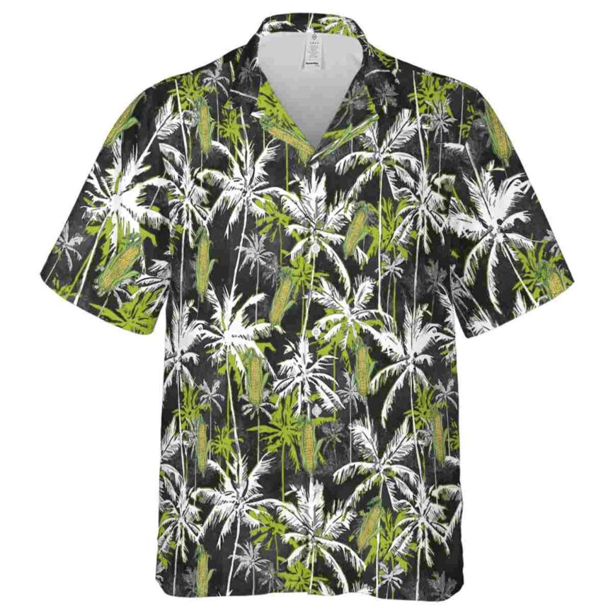 Corn Palm Themed Hawaiian Shirt Fashion forward