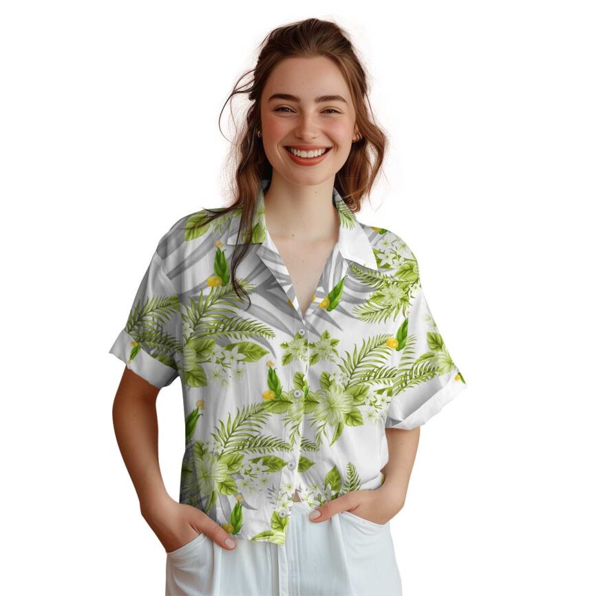 Corn Tropical Blossom Hawaiian Shirt Top rated