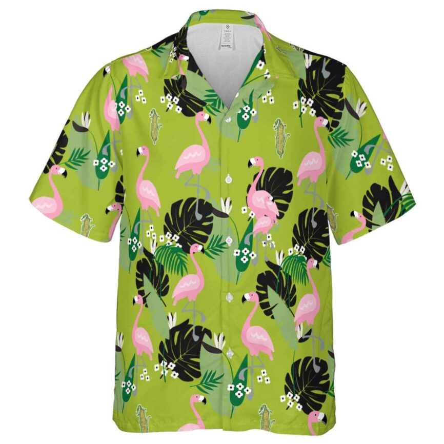 Corn Tropical Flamingo Hawaiian Shirt Fashion forward