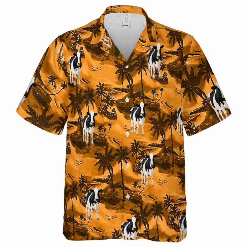 Cow Island Beach Hawaiian Shirt Fashion forward