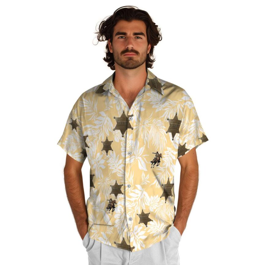 Cowboy Bold Foliage Hawaiian Shirt New Arrival