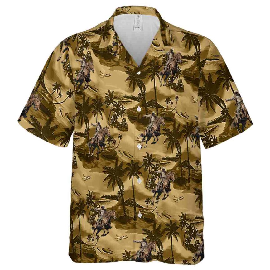 Cowboy Island Beach Hawaiian Shirt Fashion forward