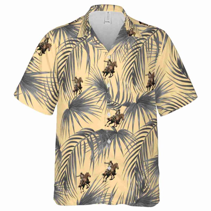 Cowboy Palm Frond Hawaiian Shirt Fashion forward