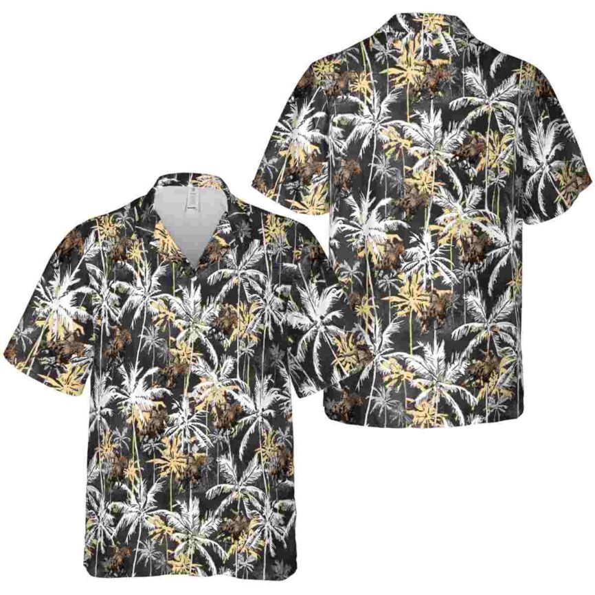 Cowboy Palm Themed Hawaiian Shirt Premium grade