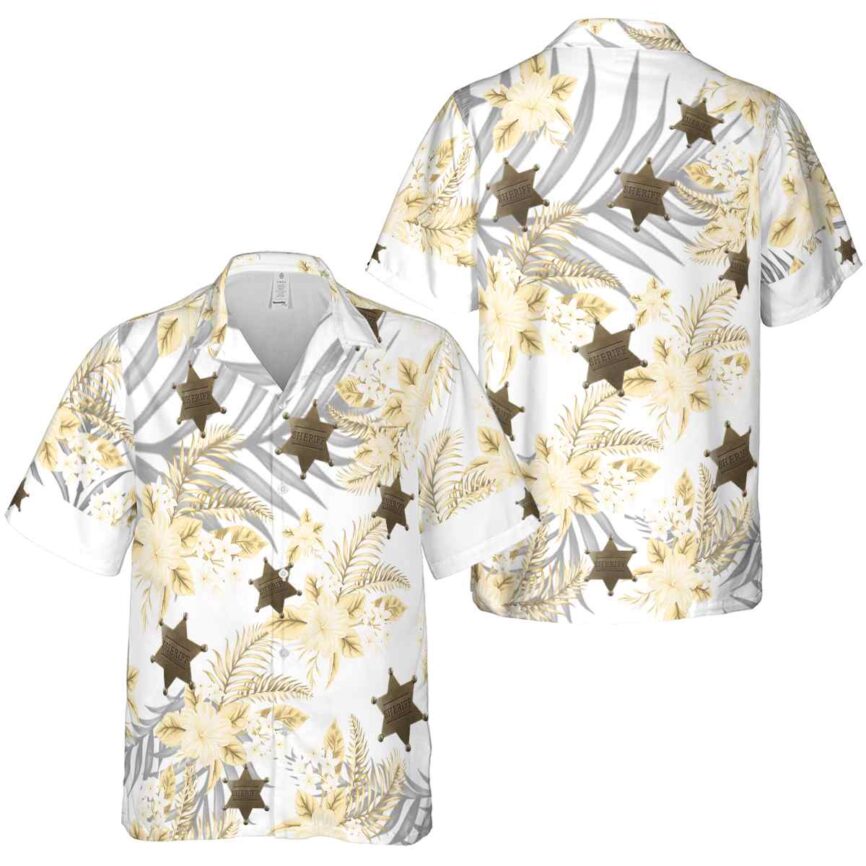 Cowboy Tropical Blossom Hawaiian Shirt Premium grade