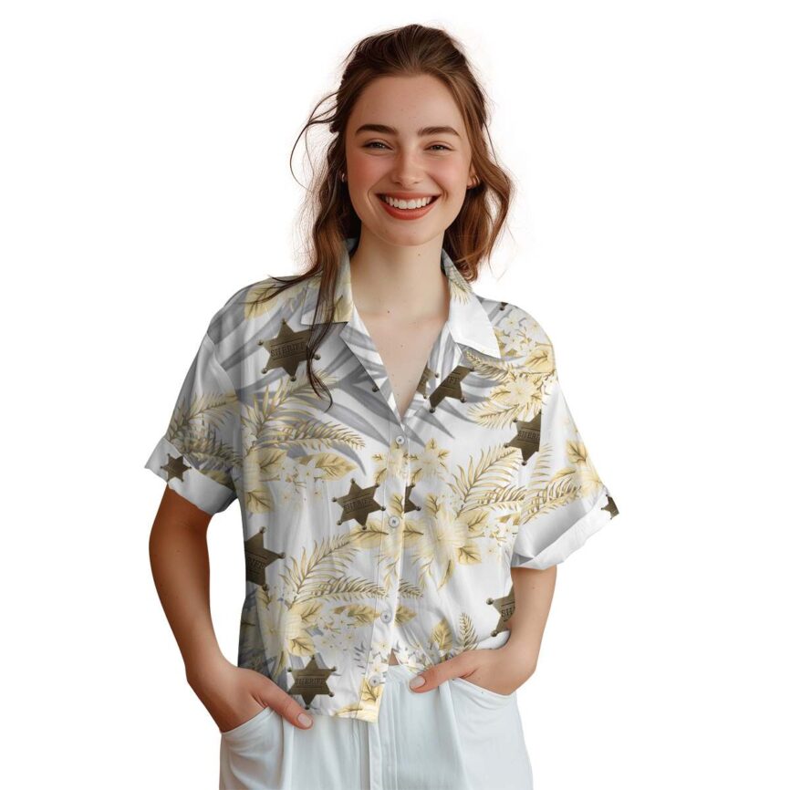 Cowboy Tropical Blossom Hawaiian Shirt Top rated