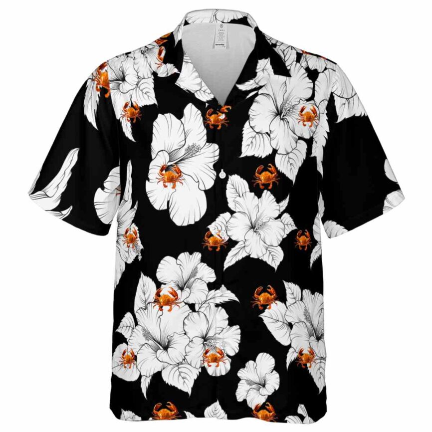 Crab Hibiscus Flower Hawaiian Shirt Fashion forward