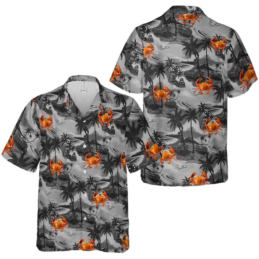 Crab Island Beach Hawaiian Shirt Premium grade