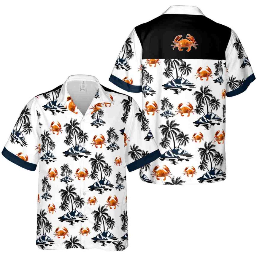 Crab Palm Island Graphic Hawaiian Shirt Premium grade