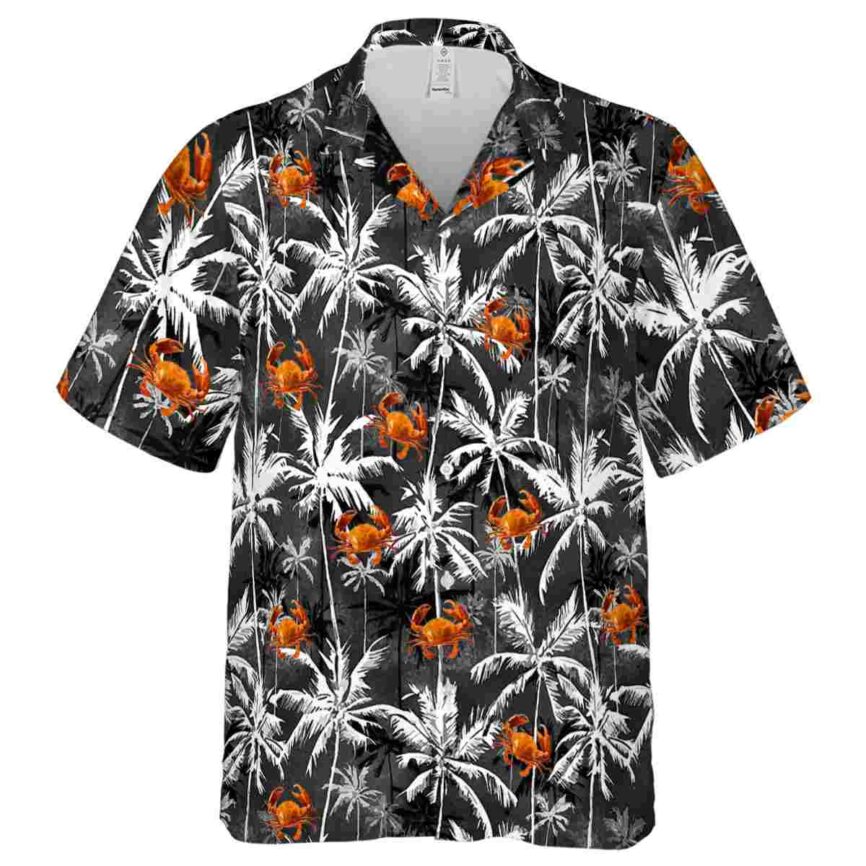 Crab Palm Themed Hawaiian Shirt Fashion forward