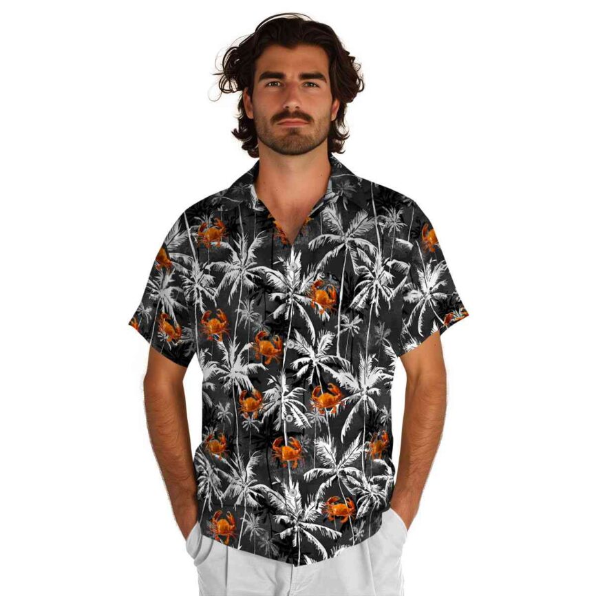 Crab Palm Themed Hawaiian Shirt New Arrival