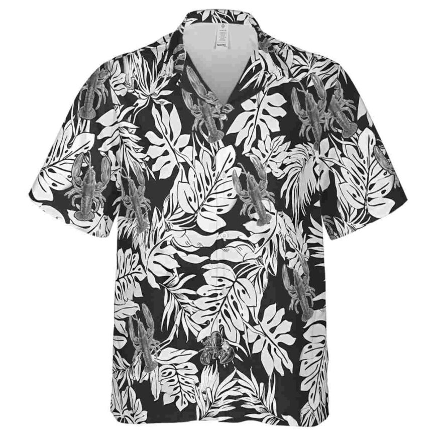 Crawfish Monstera Foliage Hawaiian Shirt Fashion forward