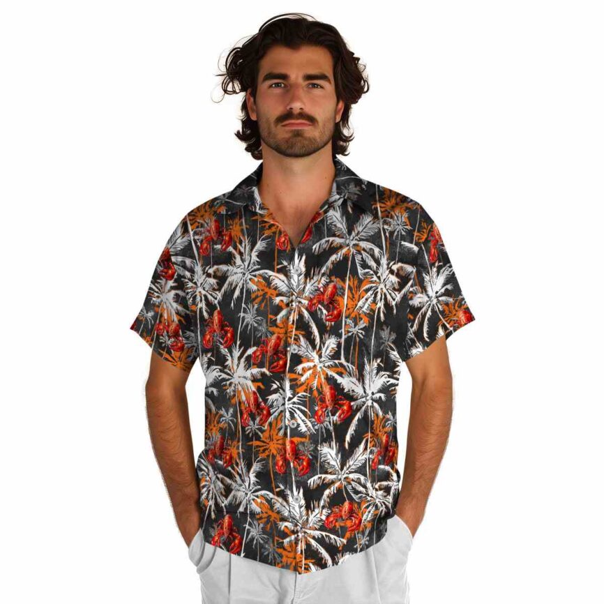 Crawfish Palm Themed Hawaiian Shirt New Arrival