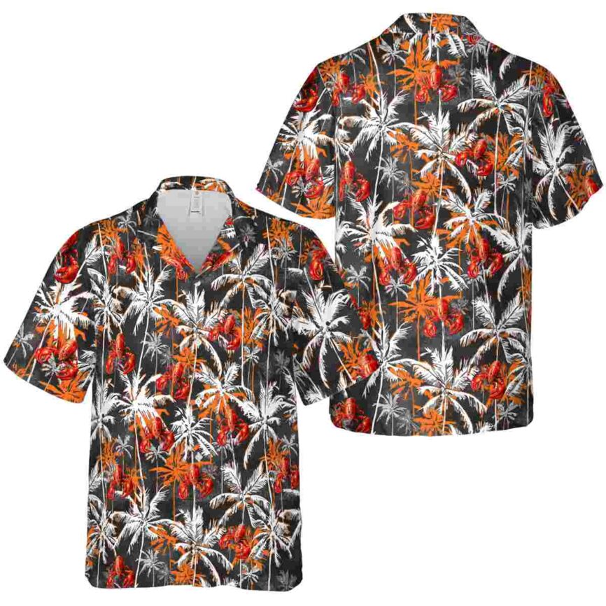 Crawfish Palm Themed Hawaiian Shirt Premium grade