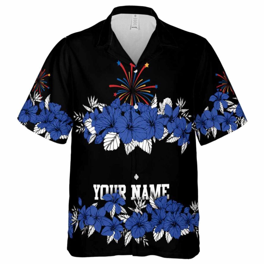 Custom 4th Of July Hibiscus Band Hawaiian Shirt Fashion forward