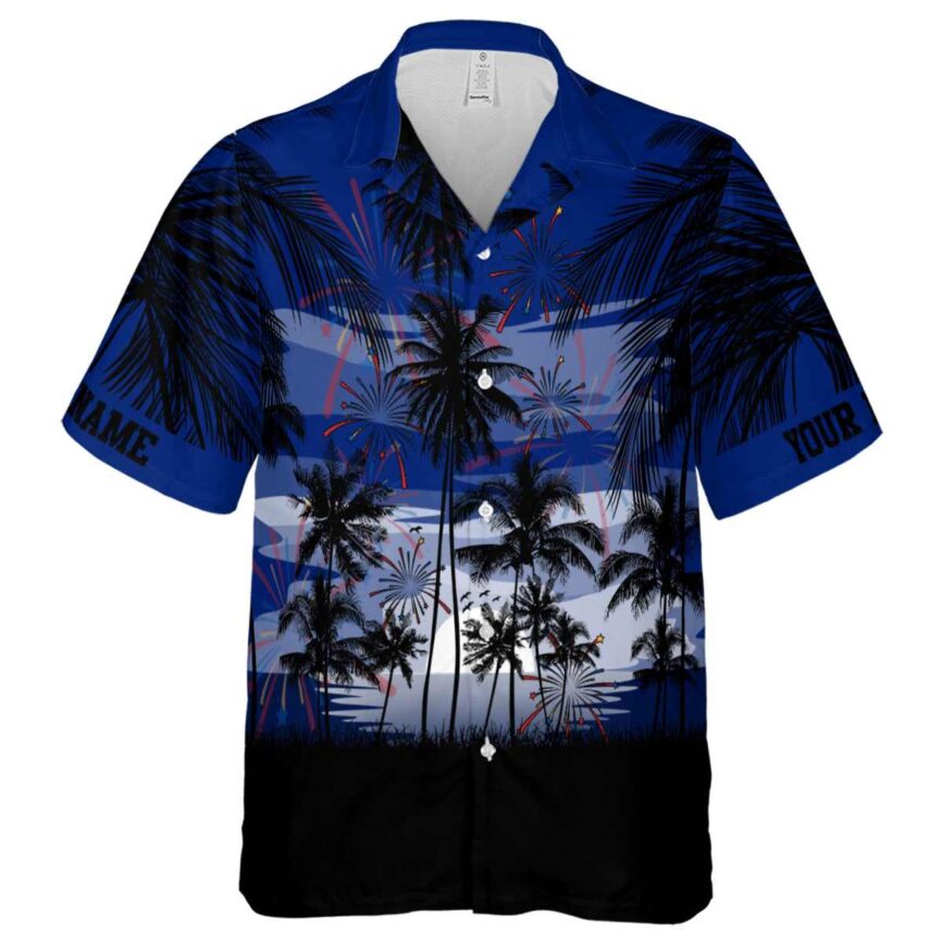 Custom 4th Of July Island Scenery Hawaiian Shirt Fashion forward