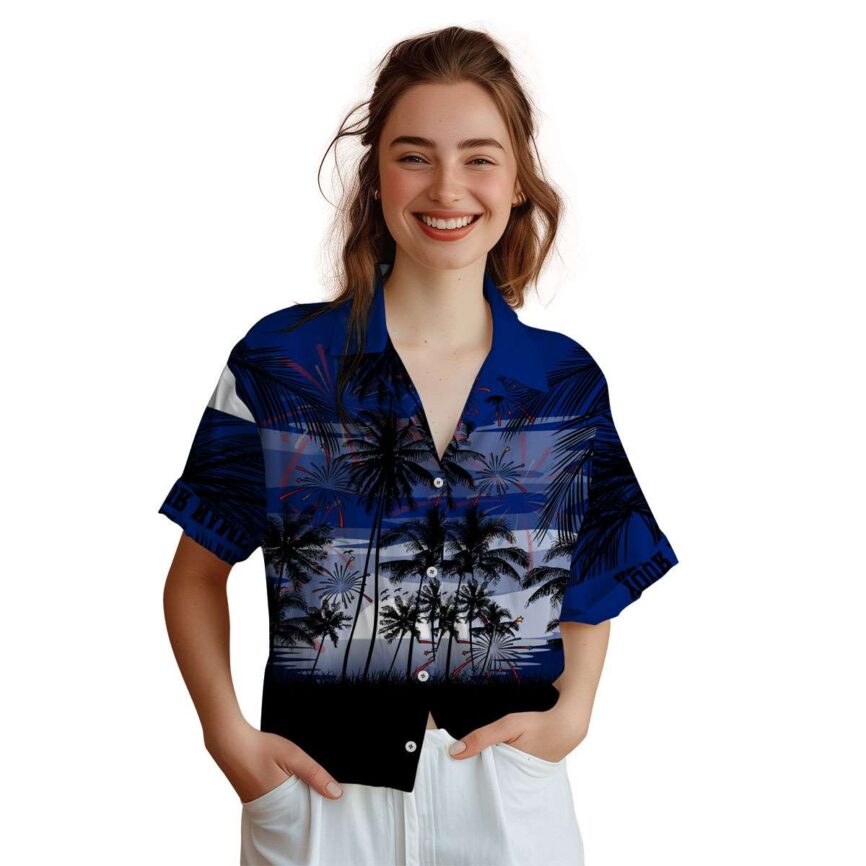 Custom 4th Of July Island Scenery Hawaiian Shirt Top rated