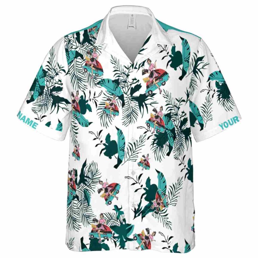 Custom 50s Leafy Accents Hawaiian Shirt Fashion forward