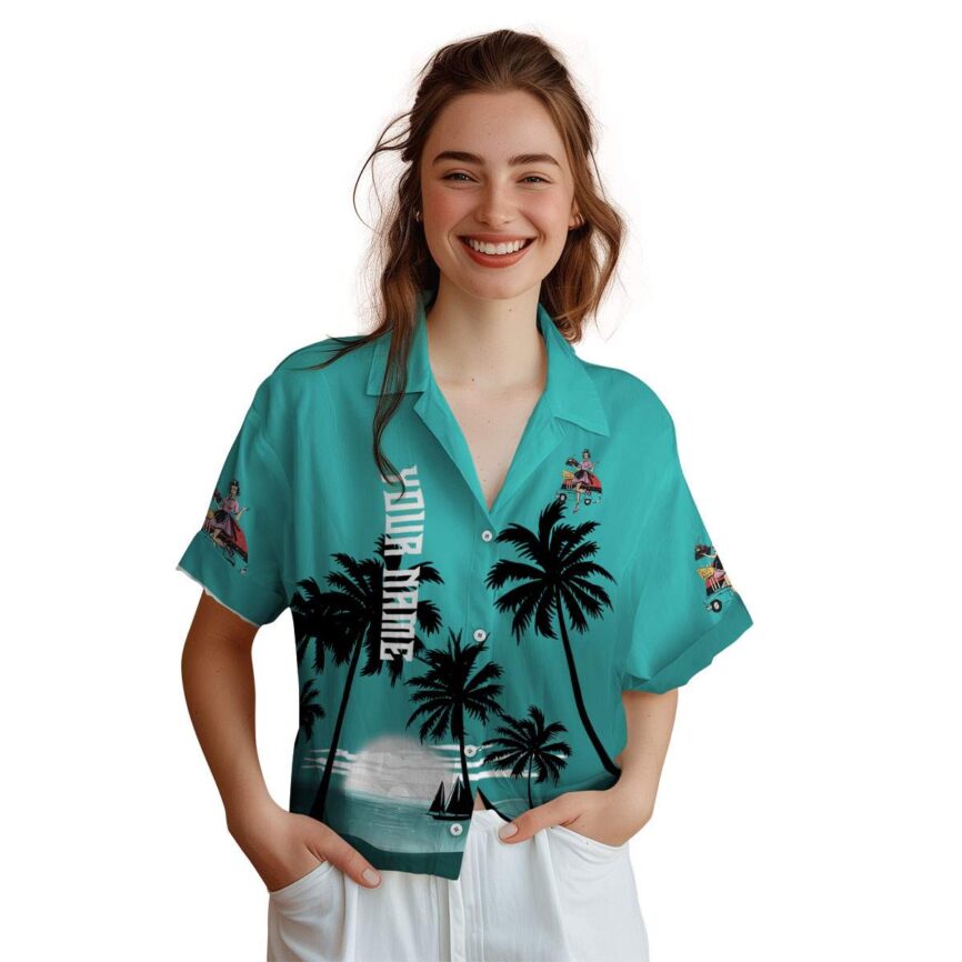 Custom 50s Ocean Sunset Hawaiian Shirt Top rated