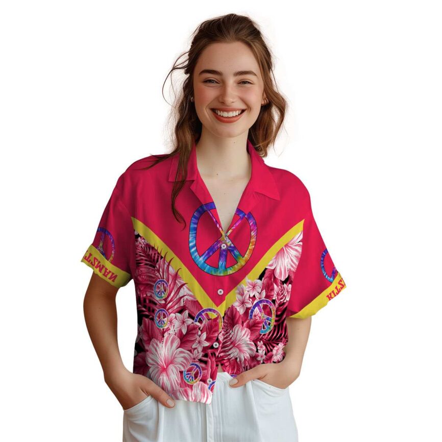 Custom 60s Bold Floral Number Hawaiian Shirt Top rated