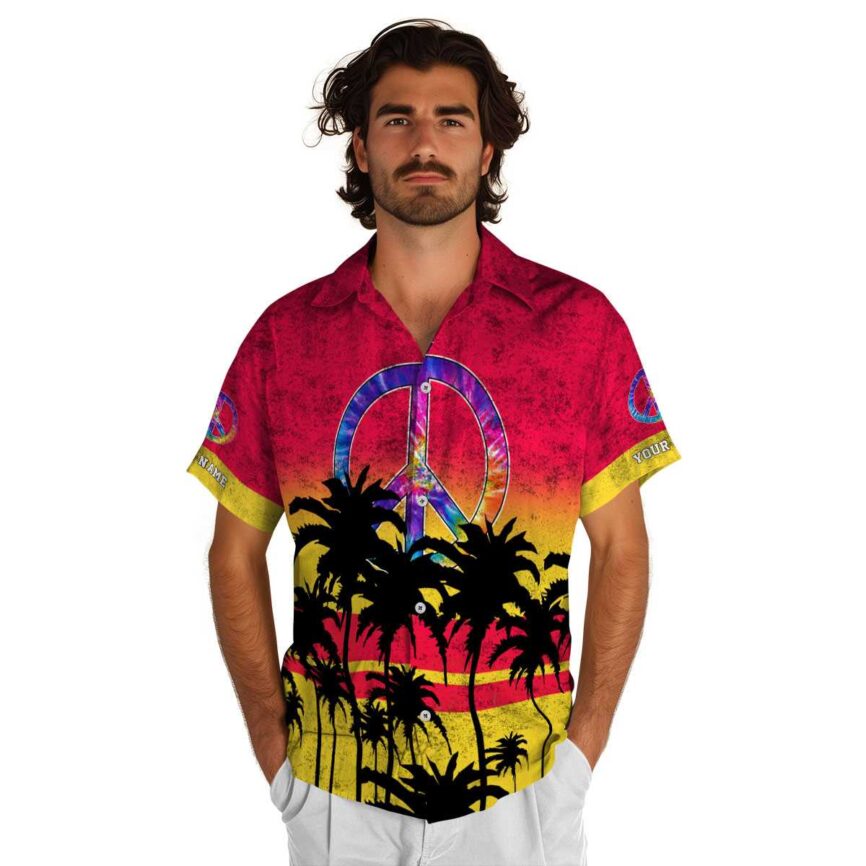 Custom 60s Sunset Gradient Hawaiian Shirt New Arrival