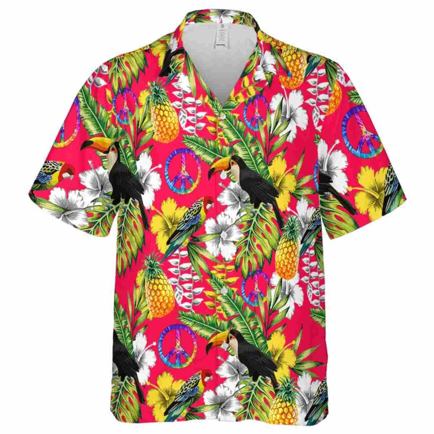 Custom 60s Toucan Bird Hawaiian Shirt Fashion forward