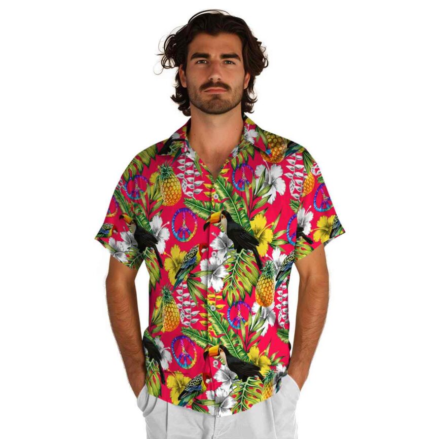 Custom 60s Toucan Bird Hawaiian Shirt New Arrival