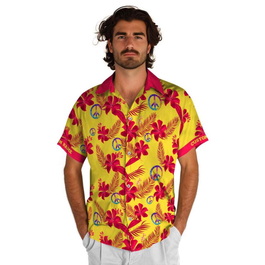 Custom 60s Tropical Flower Hawaiian Shirt New Arrival