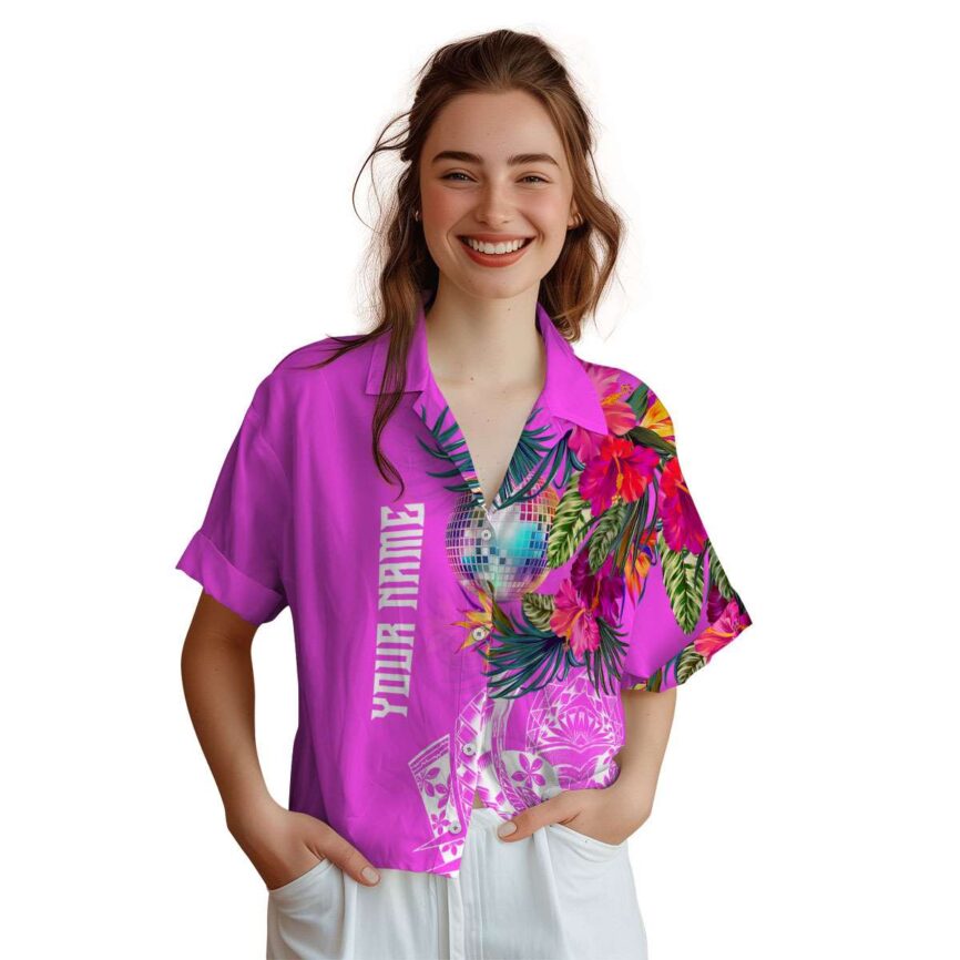 Custom 70s Polynesian Flowers Hawaiian Shirt Top rated