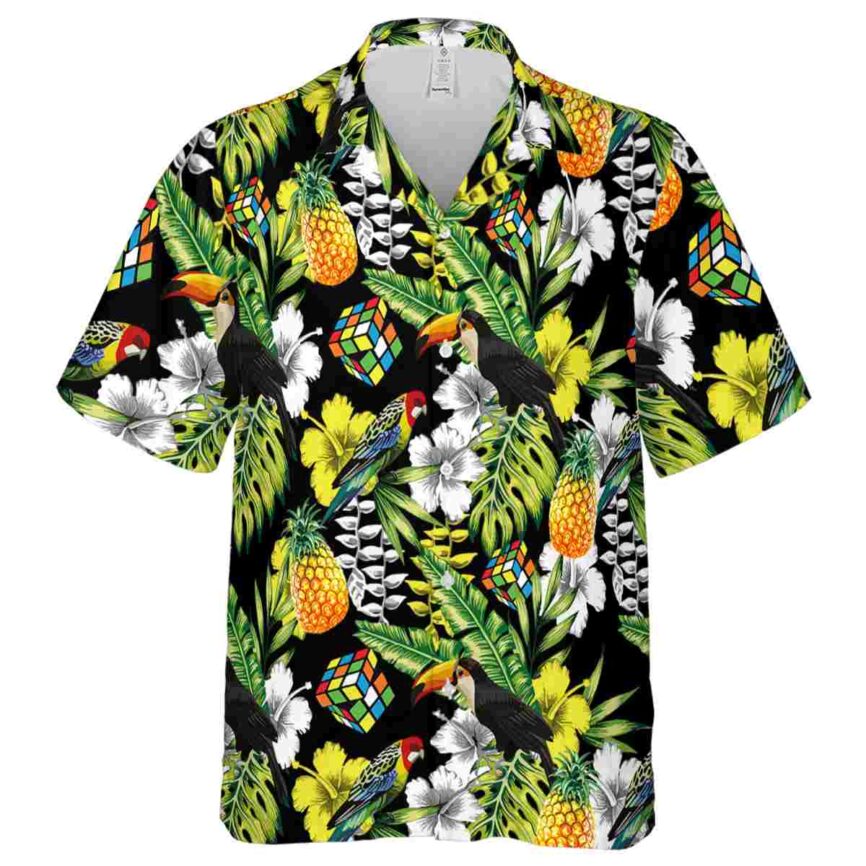 Custom 80s Toucan Bird Hawaiian Shirt Fashion forward