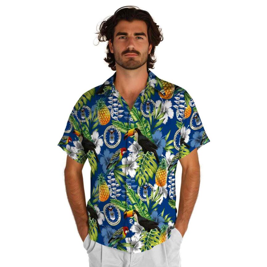 Custom Air Force Toucan Bird Hawaiian Shirt New Arrival