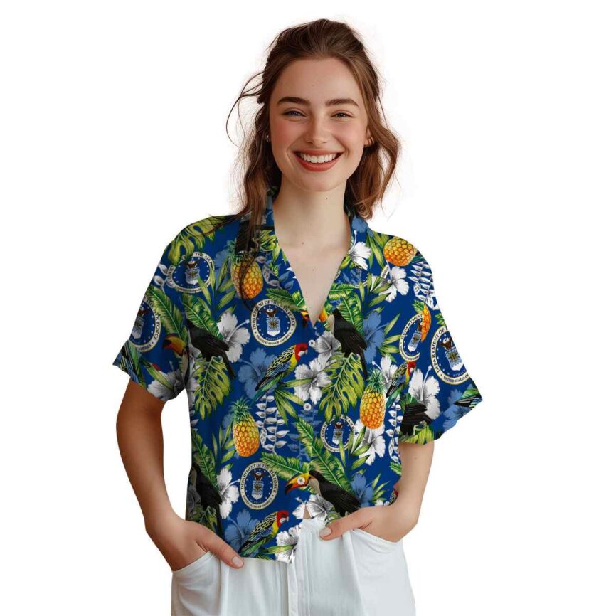 Custom Air Force Toucan Bird Hawaiian Shirt Top rated