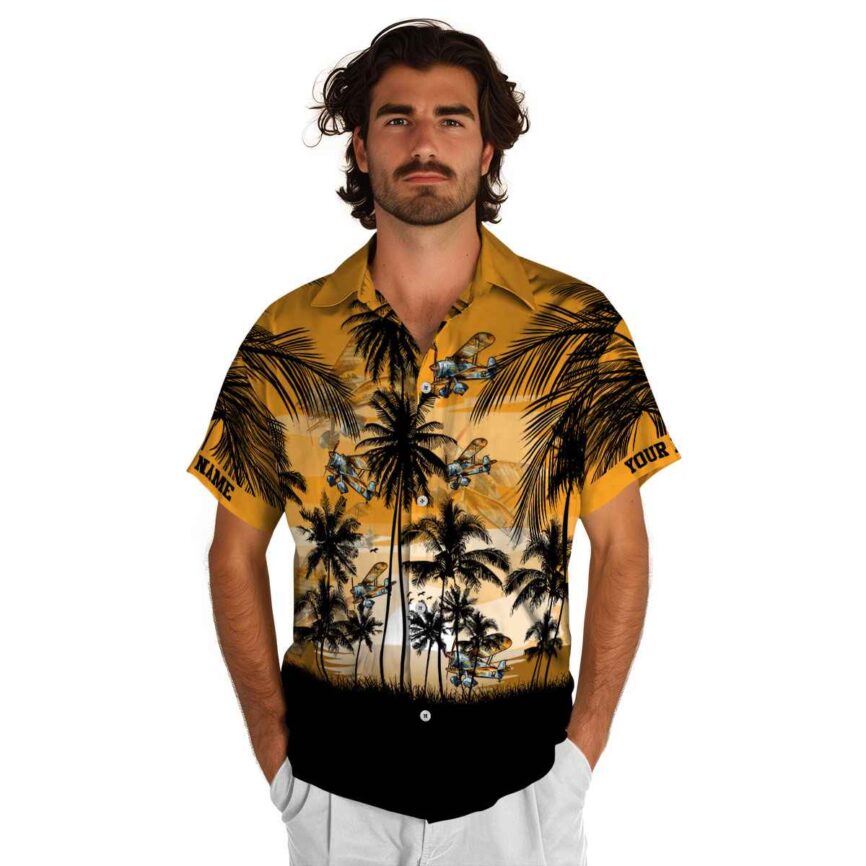 Custom Airplane Island Scenery Hawaiian Shirt New Arrival