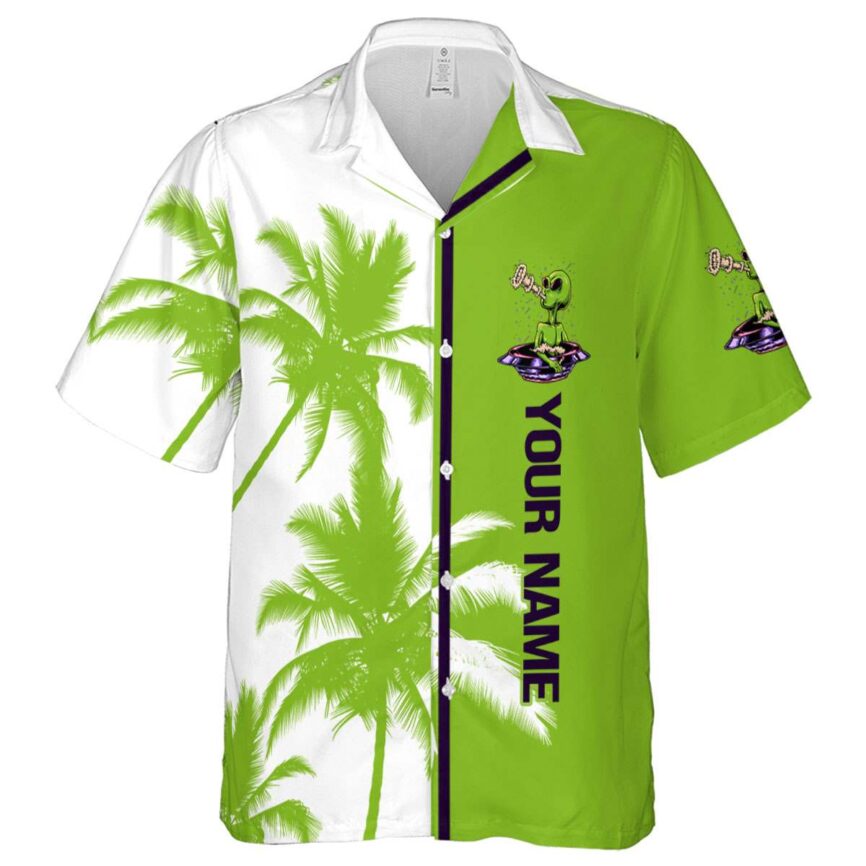 Custom Alien Beach Vibes Hawaiian Shirt Best selling