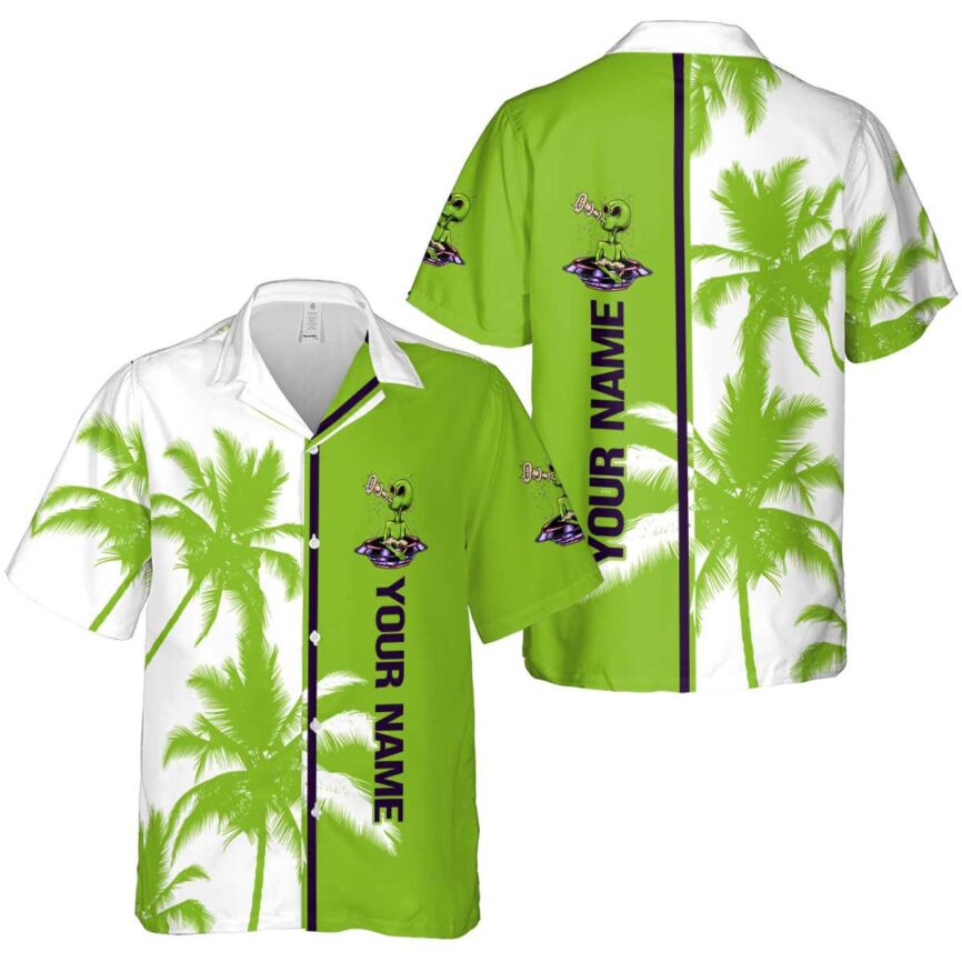 Custom Alien Beach Vibes Hawaiian Shirt Latest Model