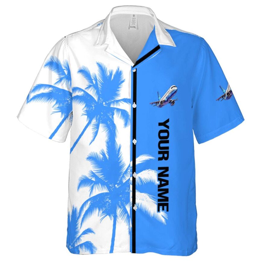 Custom Aviation Beach Vibes Hawaiian Shirt Best selling