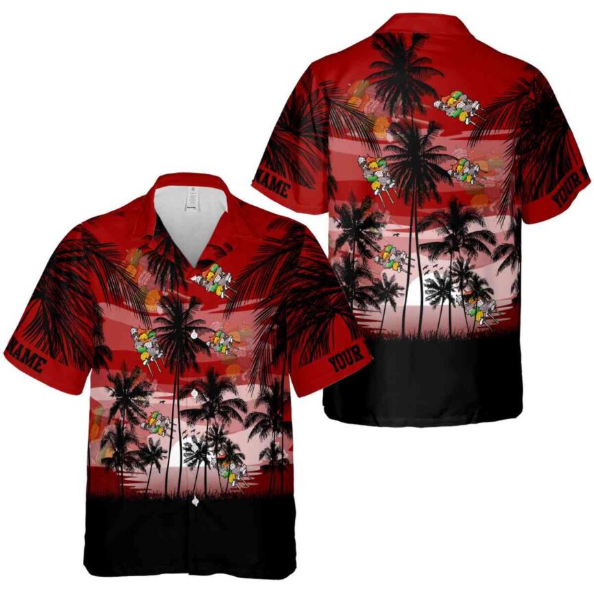 Custom BBQ Island Scenery Hawaiian Shirt Premium grade