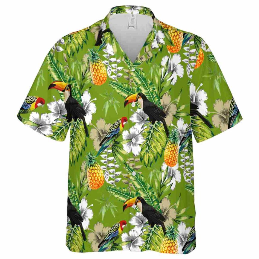 Custom Bamboo Toucan Bird Hawaiian Shirt Fashion forward