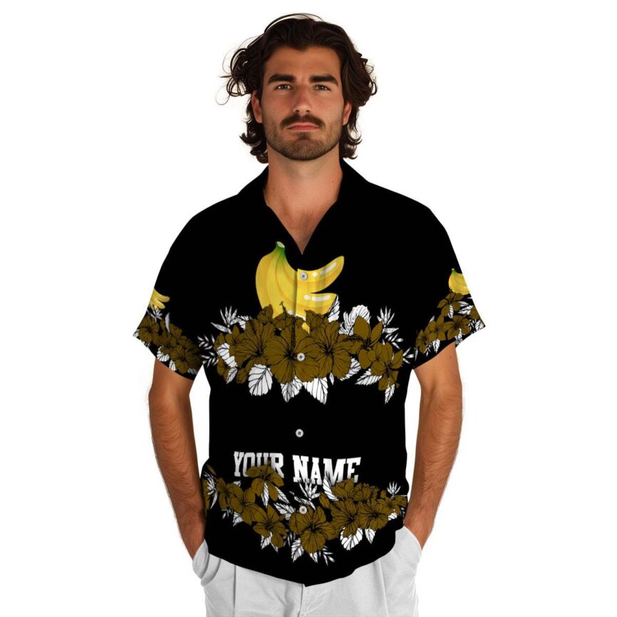 Custom Banana Hibiscus Band Hawaiian Shirt New Arrival