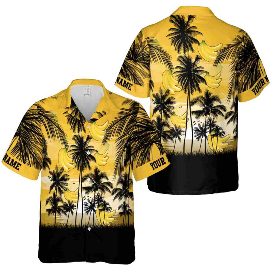 Custom Banana Island Scenery Hawaiian Shirt Premium grade