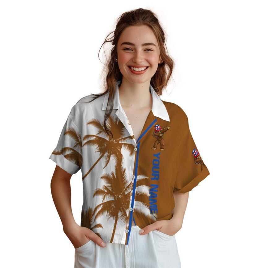 Custom Bigfoot Beach Vibes Hawaiian Shirt Trendy