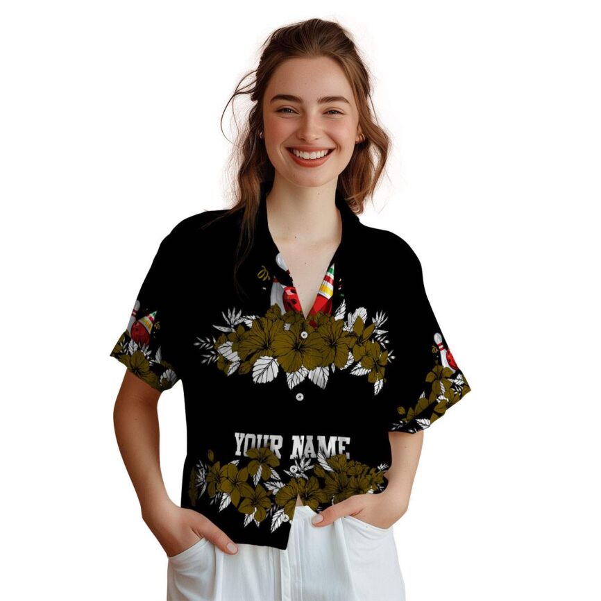 Custom Bowling Hibiscus Band Hawaiian Shirt Top rated