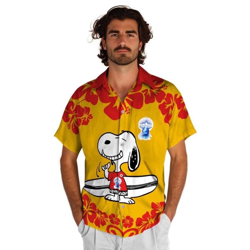 Custom Bowling Surfing Snoopy Hawaiian Shirt New Arrival