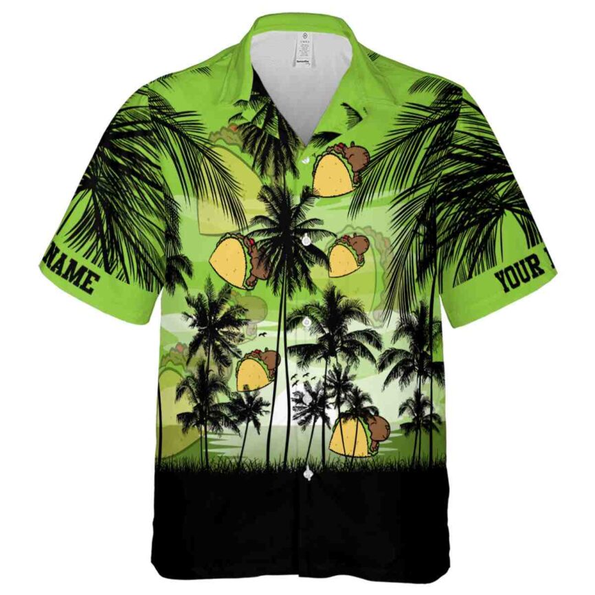 Custom Capybara Island Scenery Hawaiian Shirt Fashion forward