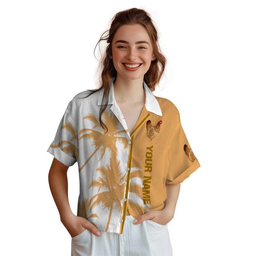 Custom Chicken Beach Vibes Hawaiian Shirt Trendy